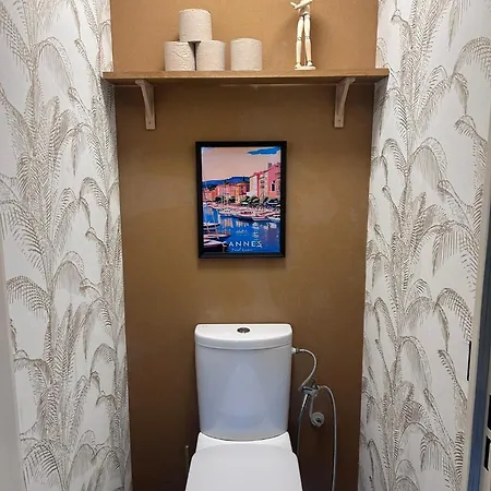 Olympie, Airport, Train And Tram Station Fully Equipped For 3 Peoples * Nizza